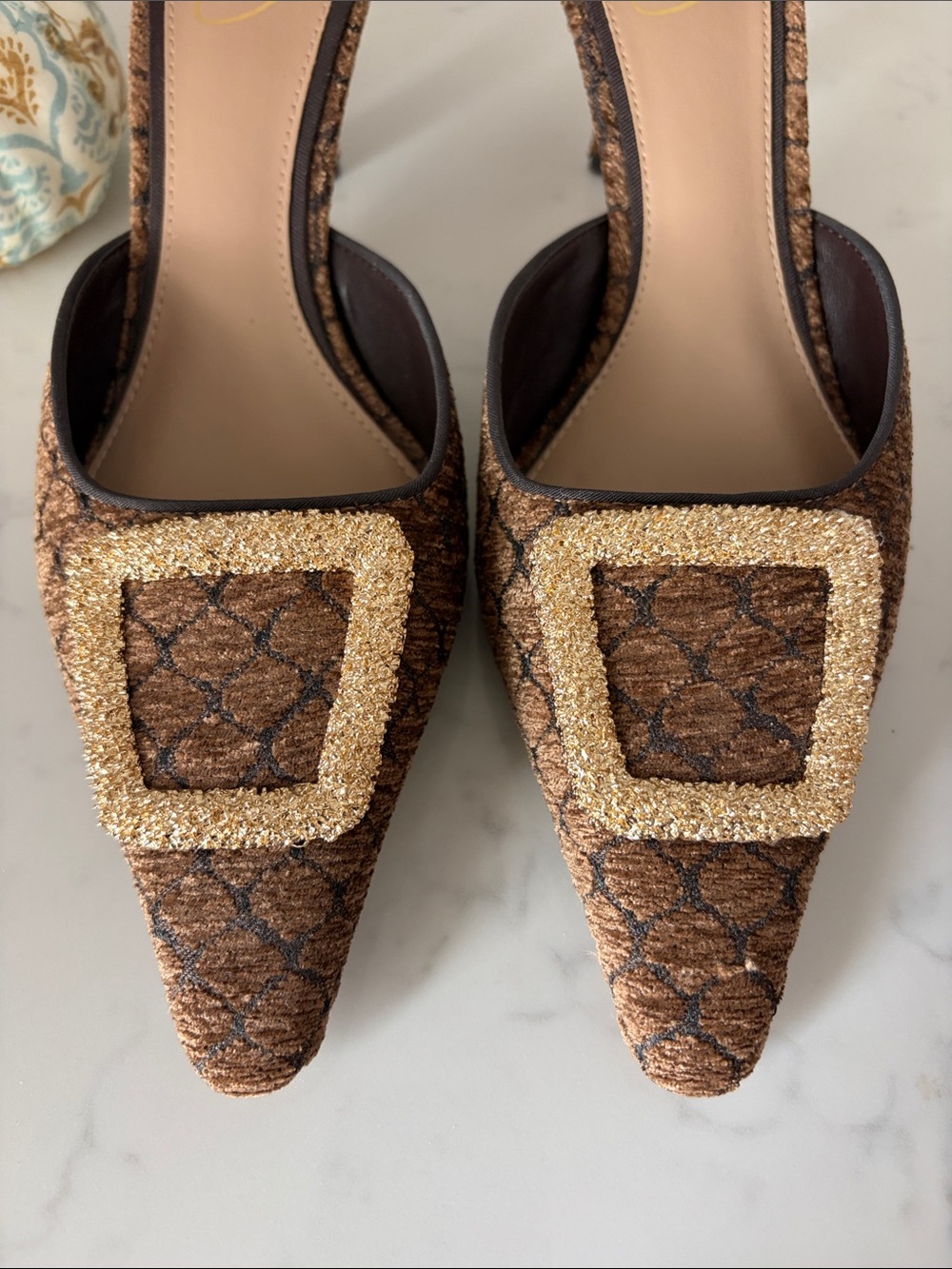 Sam Edelman boucle kitten heel mule - Picture 2 of 6